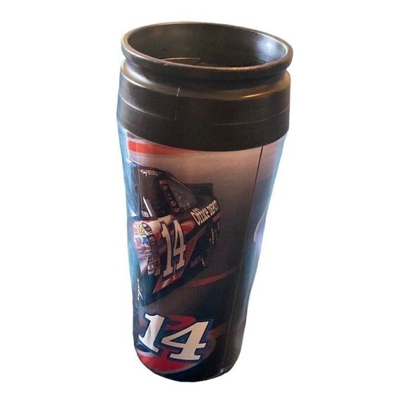 NASCAR Tony Stewart #14 Travel Mug Mobil 1 / Office Depot - Picture 4 of 12